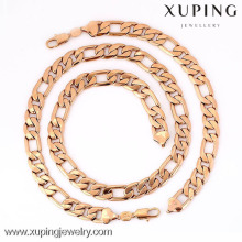 62667 Simple Design Rose Gold Color Big Fashion Necklace Set Jewelry Set